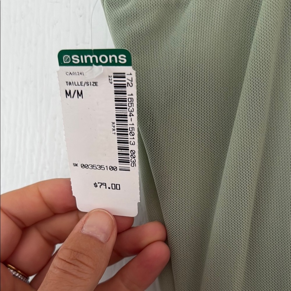 Simons Green Bustier Ruched Mini Dress - Picture 2 of 5